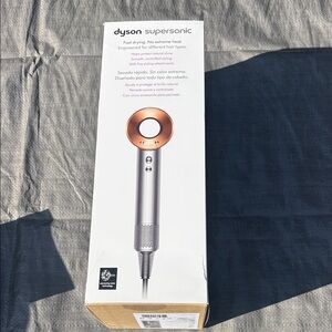 Dyson Supersonic Hair Dryer - Metallic Silver and Copper